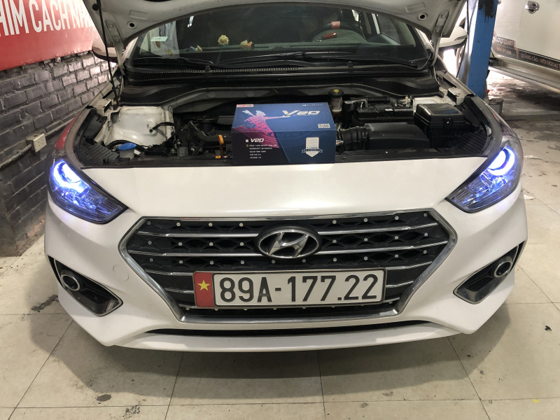 Độ đèn nâng cấp ánh sáng Nâng cấp ánh sáng XlightV20 New cho xe Huyndai Accent 2019